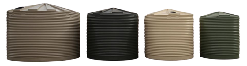 round poly rainwater tanks Amhurst Tanks and Poly Products Rainwater tanks Adelaide