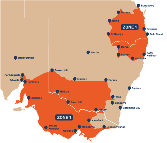 Polymaster zones